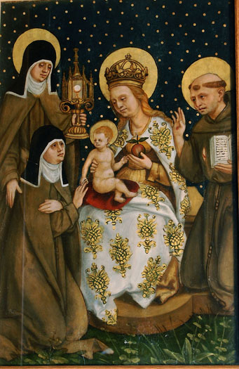 Madonna and Child, with others