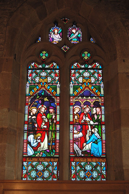 Window in the Gregory Chapel Window in the Gregory Chapel