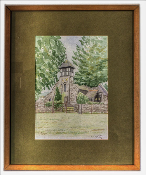 Church Watercolour Church Watercolour