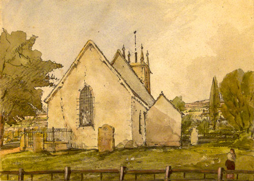 Church Watercolour Church Watercolour