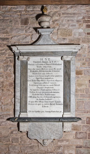 Nave. Thomas BISSE d 1731