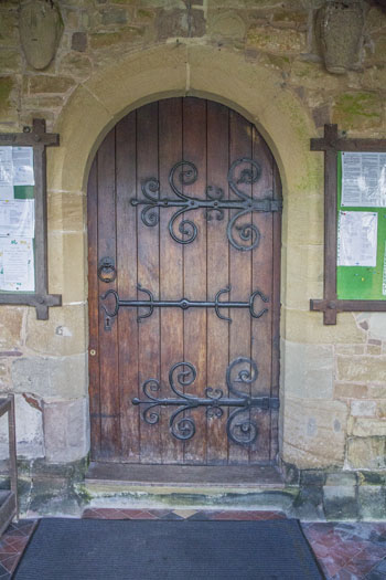 North Entrance Door