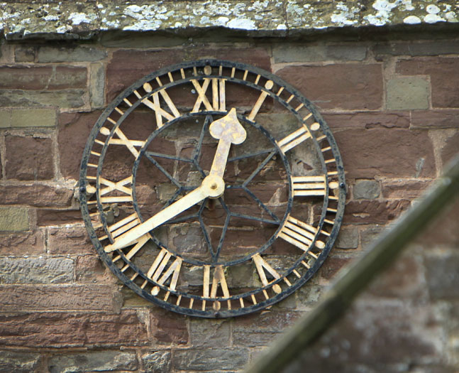 West Tower - North Clock Face