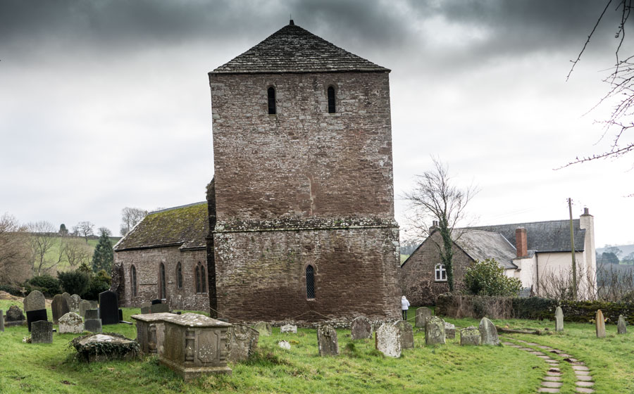 Garway church exterior front Garway church exterior front