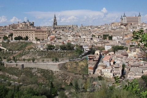 Toledo from above the Tagus