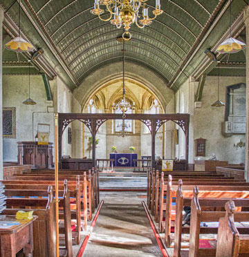 Yatton Church Interior Yatton Church Interior